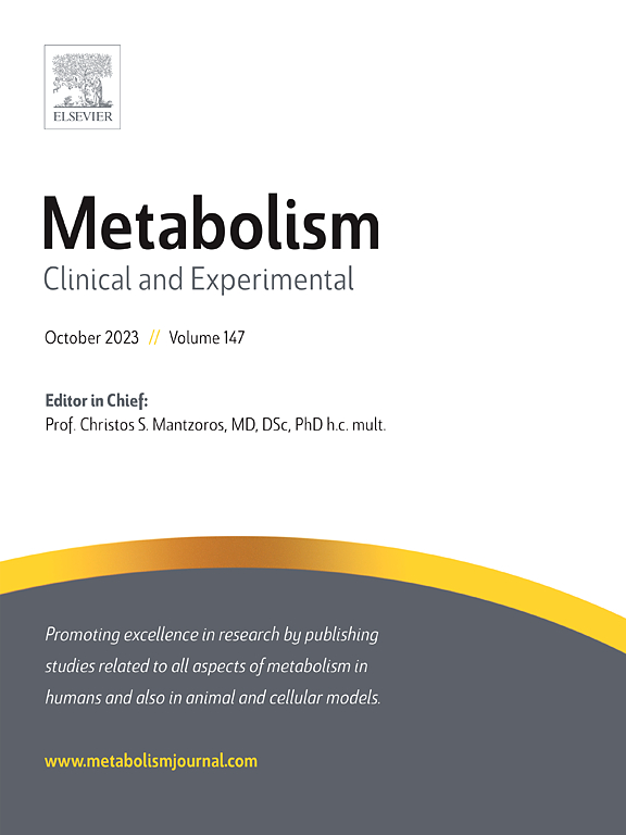 Go to journal home page - Metabolism
